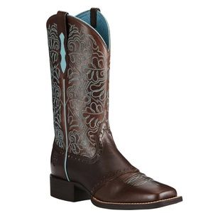 ARIAT Women’s Brown Cowboy Boots Sz 8 Like New